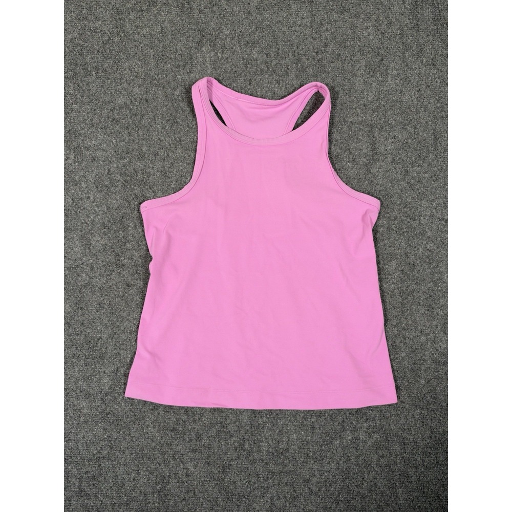Lululemon Align Waist-Length Racerback Tank Top Womens 6 Pink Frosting Yoga Gym